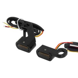 HDBUBALUS Turn Signal Light LED Indicator Blinker Running Light Fit for Harley 09-17 Touring Road King Electra Glide Road Glide 15-20 Softail 1 Pair