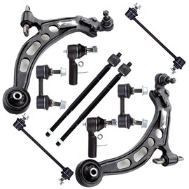 SCITOO 10pcs Suspension Kit Lower Control Arm Inner Outer Tie Rod End Front Rear Sway Bar Link Fit 1992-1996 For Toyota Camry For Lexus ES300 1995-1996 For Toyota Avalon