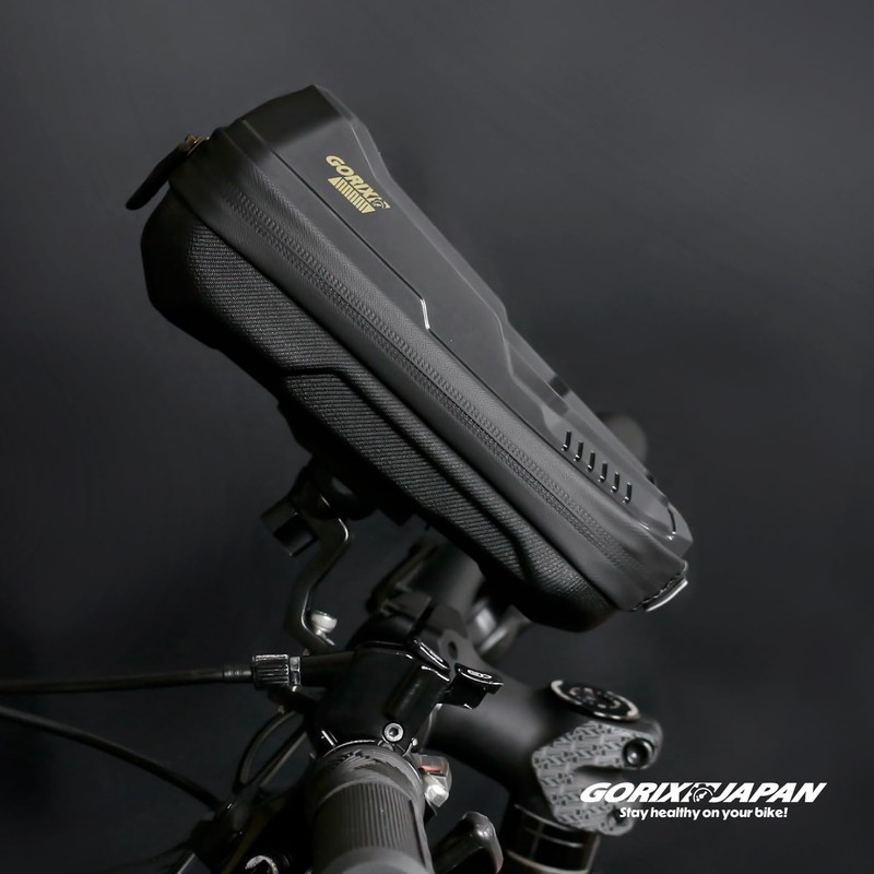 GORIX Handle Bag, Bicycle Smartphone Waterproof, Smartphone Holder, Cross Bike,