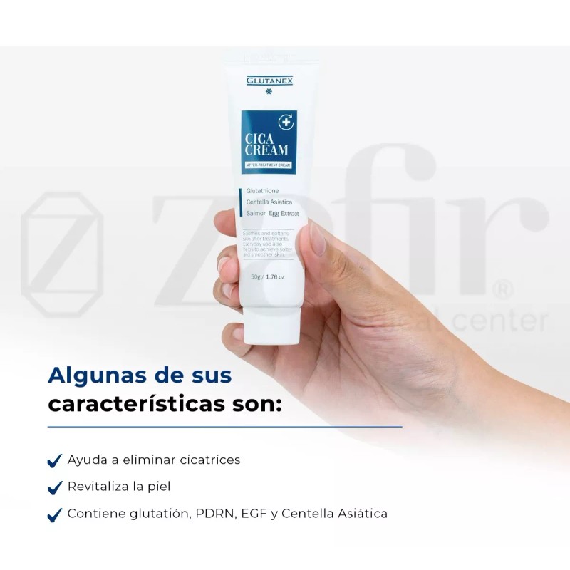Glunatex Crema Aclarante Para Cicatriz Y Manchas Glutanex Cica Cream