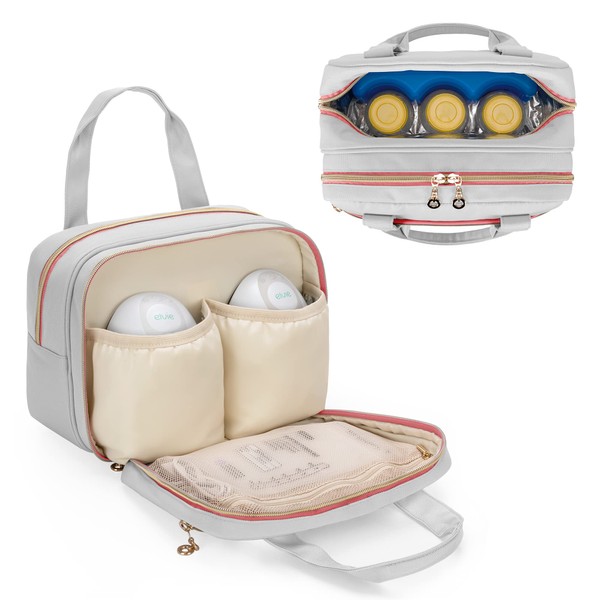 Damero Wearable Breast Pump Bag Compatible With Elvie, Willow and