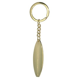 Sea-Club Keyring surfboard pendant brass 6 x 12 cm maritime decoration