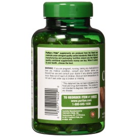 Puritan's Pride Cinnamon 500mg, Supports Healthy Sugar Metabolism & Heart Health, 200 Capsules