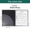 Sheet Music Folders Choir Binder: Piano Music Sheet Holder Storage