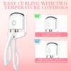 WDKXCN Heated Eyelash Curler, Electric Eyelash Curler, Heated Eyelash Curler