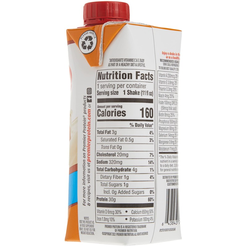 Premier Protein Premier Caramel High Protein Shake, 11 Fl Oz