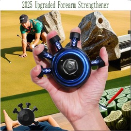 Finger Grip Strengthener, 2025 Upgraded Forearm Strengthener, Finger Strengthener, Hand Gripper Strengthener for Muscle Building and Injury Recover.
