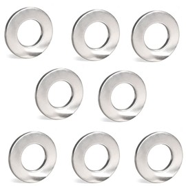 M3-16 Stainless Steel Washers, Form A Thick Flat washer Grade A2 Stainless Steel. Various Sizes And Quantities M3 M4 M5 M6 M8 M10 M12 M16 (50, M10 Washer)
