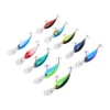10Pcs Artificial Crankbait 3D Fishing Bait Fishing Accesories for Bass