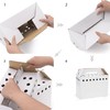 AiSmRu 15 Pack Cardboard Pet Carrier Box for Small Pets,