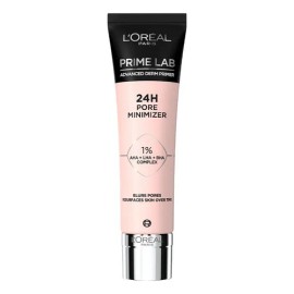 L'oréal Prime Lab Maquillaje Facial 24h Pore Minimizer Tono Rojo Púrpura Claro