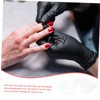 OATIPHO 2pcs Nail Art Palette Acrylic Manicure Makeup Mixing Trays