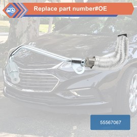 ZONFANT Turbocharger Coolant Return Hose Line Compatible With Chevy Buick Vehicle 2012-2019 Cruze Limited Sonic Trax Encore 1.4L, Replace#55567067