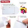 Peel and Seal Printed Pill Envelopes, 3.5" x 2.5", Easy-to-Fill