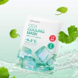 Cell Fusion C Cica Cooling Mask Total 10 sheets (5 sheets + 5 sheets) / 셀퓨전씨 시카 쿨링 마스크 총 10매 (5매+5매)