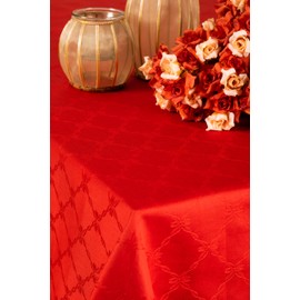 Esse Home - Tablecloth - Tablecloth with Napkins Rectangular Fiandra Pure Cotton - Bridge (140 x 180 cm, Service)