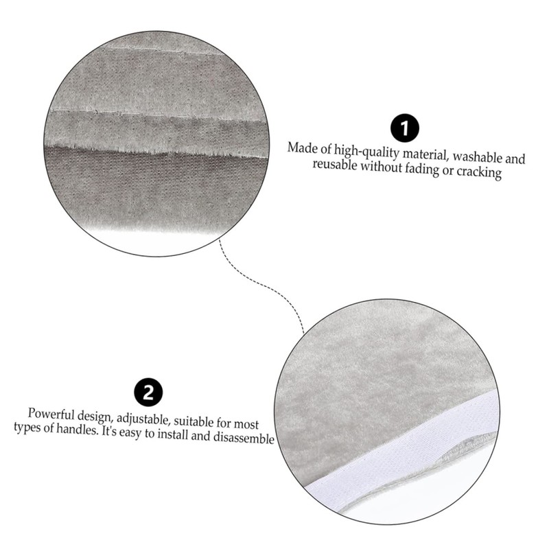 Tofficu 6Pcs Fridge Door Handle Covers Non Slip Protector for