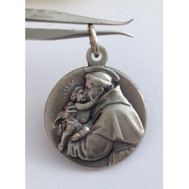 Saint Anthony of Padua Silver Medal - The Patron Saints Medals