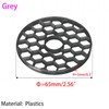 Qrity 4 Pcs Shower Stall Drain Protector, Hair Catcher, Shower