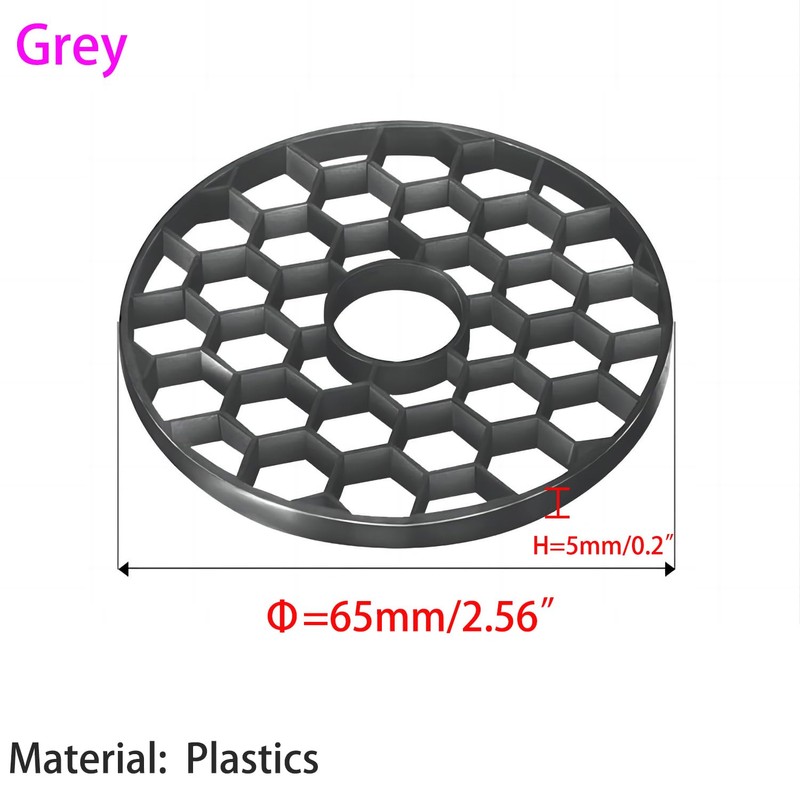 Qrity 4 Pcs Shower Stall Drain Protector, Hair Catcher, Shower