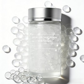 Hyaluronic PDRN Orb Serum Capsules, 30,000 ppm Salmon DNA PDRN Serum, Korean Skincare Anti-Aging Face Serum for Deep Hydration, Wrinkle Care, Firming & Radiance Booster, Stocking Stuffers
