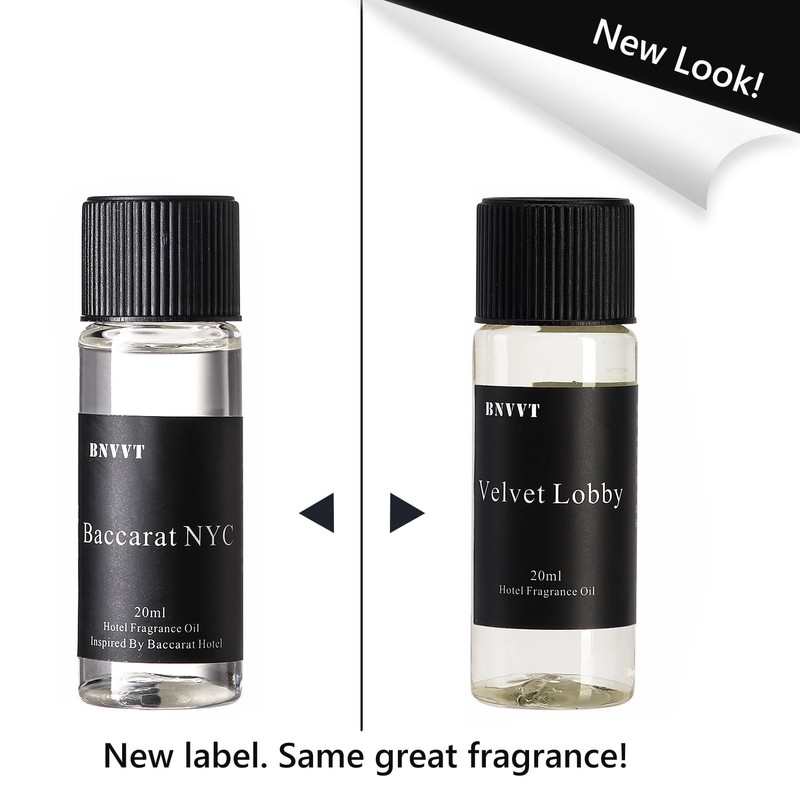 BNVVT Hotel Diffuser Oil Fragrance Oil Set (6 x 20ml)