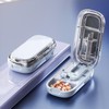 Pill Cutter Splitter for Cutting Multiple Pills, Adjustable Pill Cutter