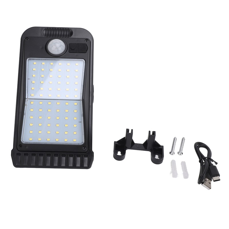 Clip On Solar Motion Light 72 LED Beads IP65 Waterproof