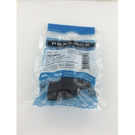 PEXLOCK 30811 SWV Elbow, 1/2" x 3/4" FPT, Black