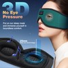 LC-dolida Bluetooth Sleep Mask with Headphones, Upgraded 3D Bluetooth Sleep
