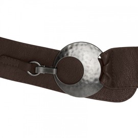 Caspar GU225 Women's Wide Belt/Waist Belt with Large Buckle – Many Colours - 95