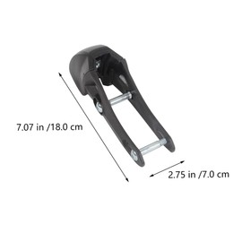 BESPORTBLE Universal Durable Roller Skates Brakes Pads, DIY Roller Skate Brakes Block Pad Skating Safety Brake Pad Replacement Accessories for Inline Roller Skate 2Pcs