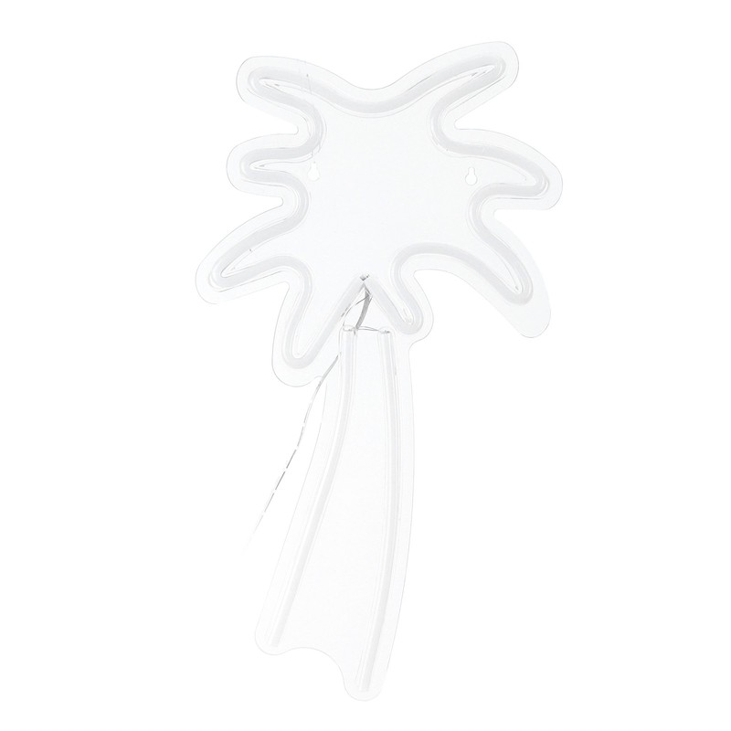 LED Neon Sign Light Coconut Tree Shape Wall Hanging USB