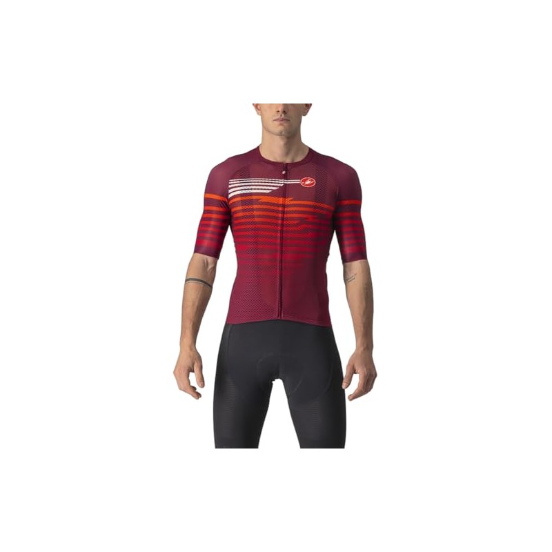 Castelli 4522015-421 Climber's 3.0 SL Jrs Maglia Lunga Bordeaux/Red 3XL