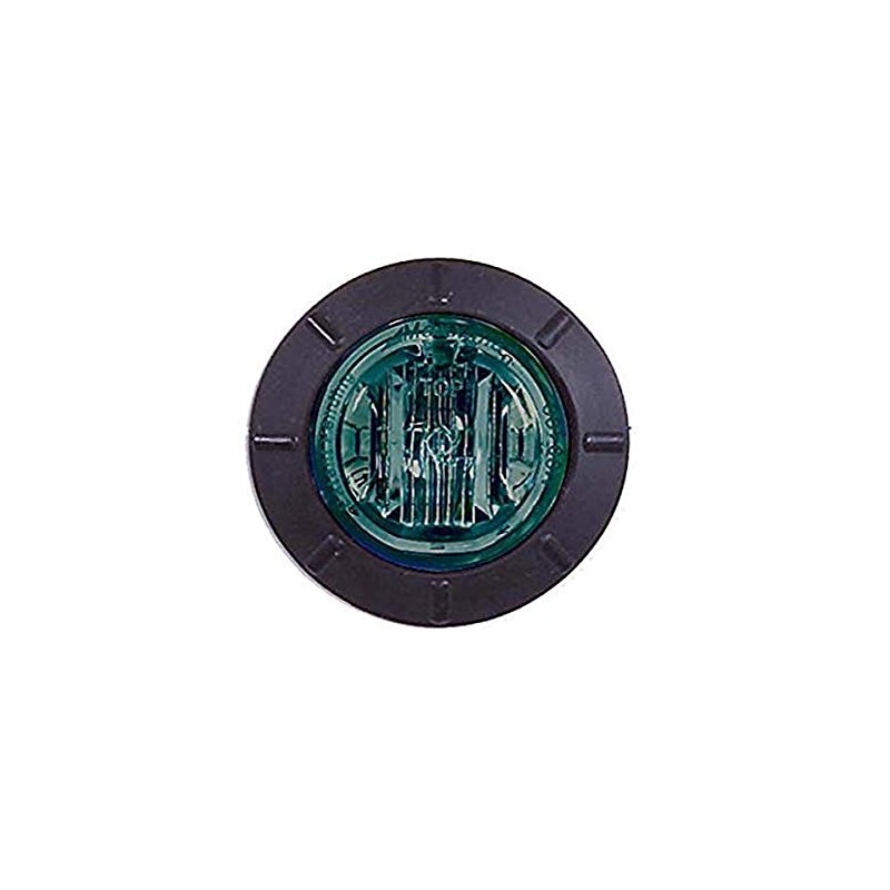 Maxxima M09400G Green 1-1/4" Round LED Courtesy Marker Light