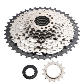 8 Speed 14‑42T Freewheel Aluminum Alloy 8 Speed Cassette Freewheel for Electric Bike Moped