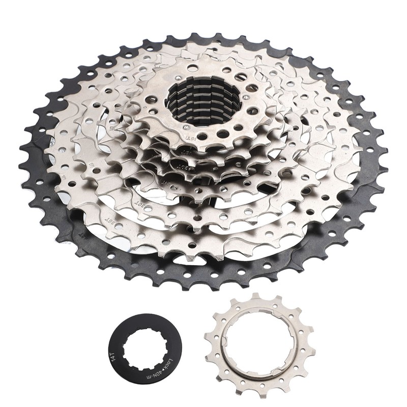 8 Speed 14‑42T Freewheel Aluminum Alloy 8 Speed Cassette Freewheel