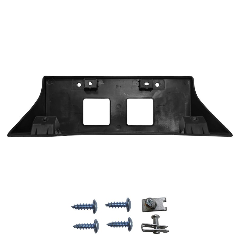 GZVKE Front License Plate Frame Mounting Bracket Tag Holder Textured