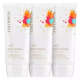 Berry Essence 테온셀 본트리 베리 에센스 선 블럭 50ml(SPF50+) 3개 [본트리 베리에센스 무기자차 핑크톤업 선크] Theoncell Bontree Berry Essence Sun Block 50ml (SPF50+) 3 pcs [Bontree Berry Essence Mineral Sunblock Pink Tone-Up]