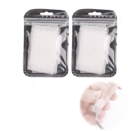 ZJYCLY Nail Reinforcement Fiber Self Nail Nail Nail Extension Nail Glass Fiber Sheet Crack Hardening Strengthening (20pcs and 10pcs total 30pcs)
