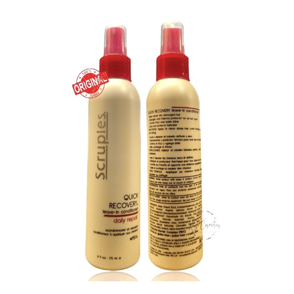 Scruples Quick Recovery Leave-In Conditioner Daily Repair 6 oz