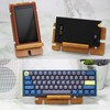 MUSIN Multi-Stand DAP Tablet Stand Smartphone Holder Tabletop, Bamboo Design,