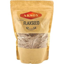 🟤 Aksoy Brown Whole Flaxseed (Linseed) 650gr || Batch Tested , Raw, Non GMO