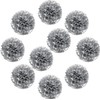 Lightingsky - 10 pompones de papel para decoración del hogar,