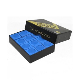 panurok Billiard Chalk Cue Tips, 12-Pack, Pool Table Accessories, Blue