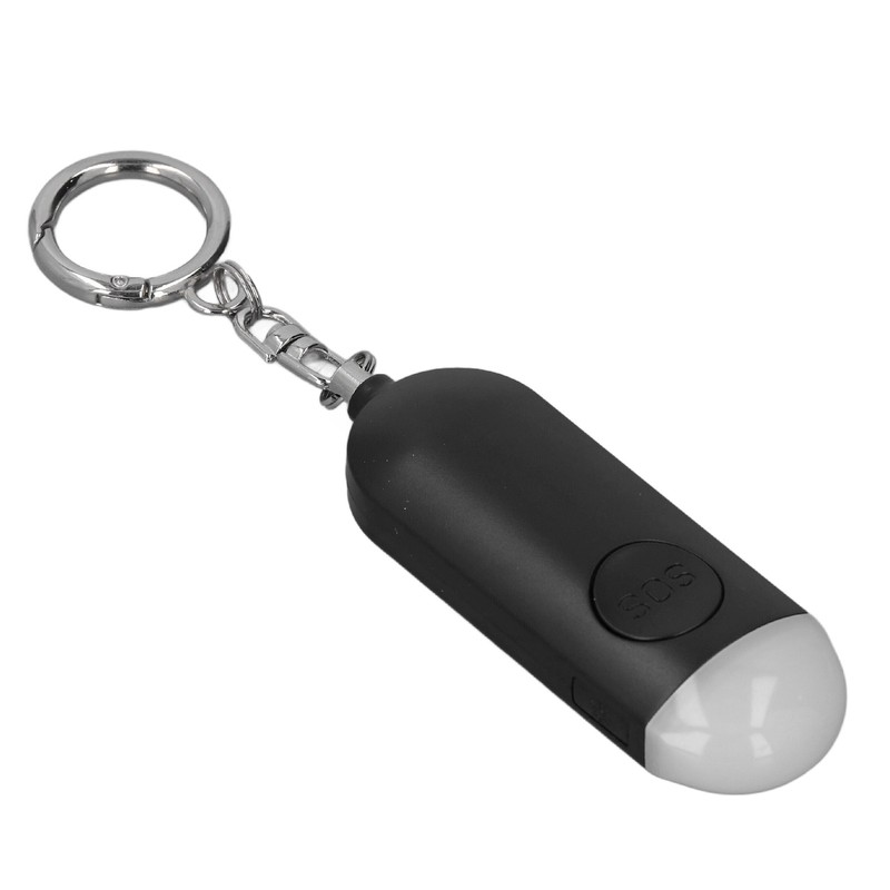 Personal Safety Alarm Portable USB Rechargeable LED Light Versatile Self