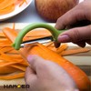 HAMOER Vegetable Peeler, Comfortable Handle, Dishwasher Safe, Potato Peelers for