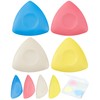 FIVEIZERO 4Pcs Tailors Chalk, Triangle Sewing Chalk for Fabric, Fabric