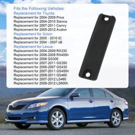 CARMOCAR Trunk Hatch Liftgate Back Door Handle Switch Latch Release Button Rubber Cover Replacement for Toyota Prius Avalon Sequoia Camry 4Runner Sienna Scion Lexus 84905-47010 84840-21010