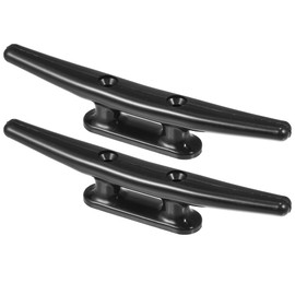 X AUTOHAUX 2pcs 8'' Plastic Boat Cleat Rope Cleat Boat Dock Cleats for Kayak